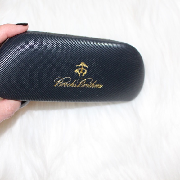 Brooks Brothers, hard shell glass case UNISEX - Picture 2 of 4